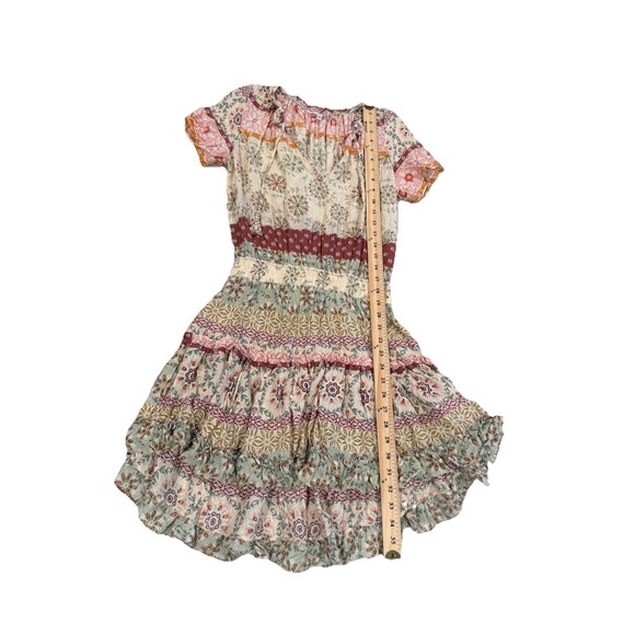We're All Pretty Girls Dress Womens Small Floral Boho Prairie Cottage Indie Soft - Picture 4 of 5